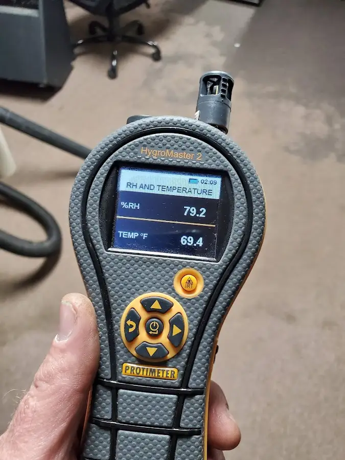 Moisture meter humidity assessment for Fire & Smoke Damage Restoration in Brookfield